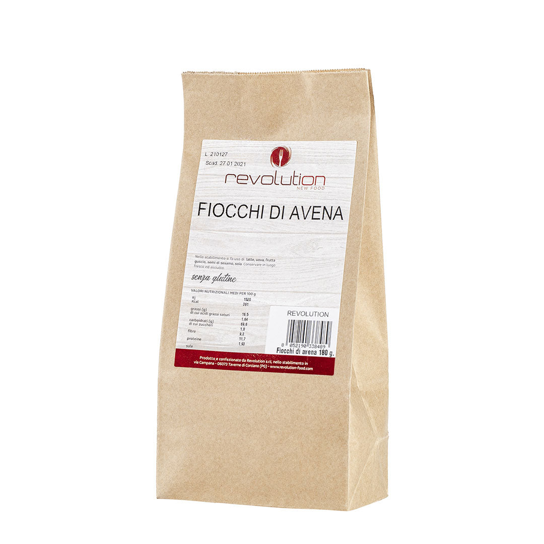 FIOCCHI DI AVENA 180 G. – shop revolution food